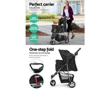 3 Wheels Pet Stroller