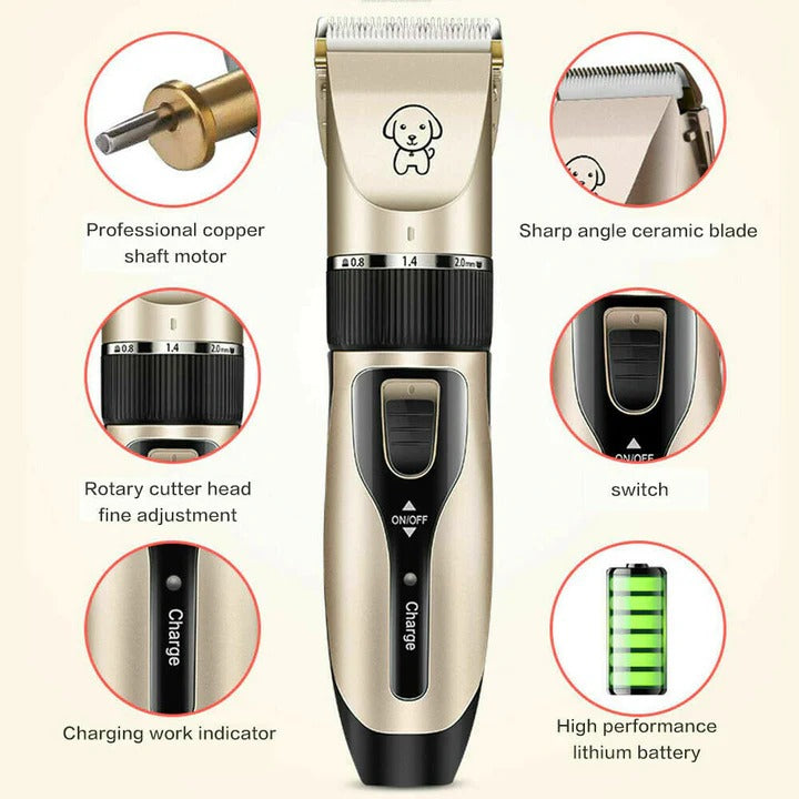 Cordless Pet Grooming Clipper