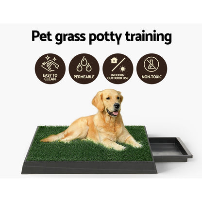 Portable Pet Potty Toilet Grass Mat