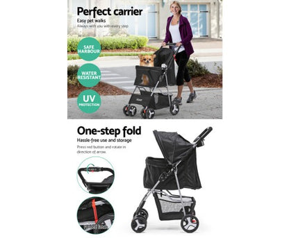 4 Wheel Pet Stroller