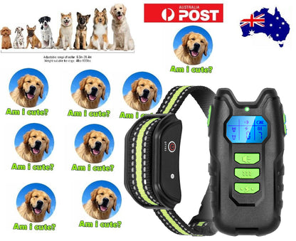 Electric Pet Dog Training Anti Bark Collar