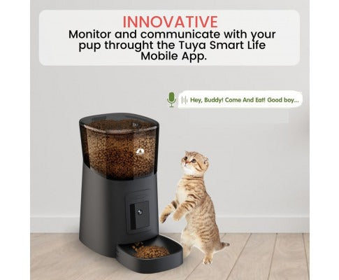 Smart Pet Feeder with Camera