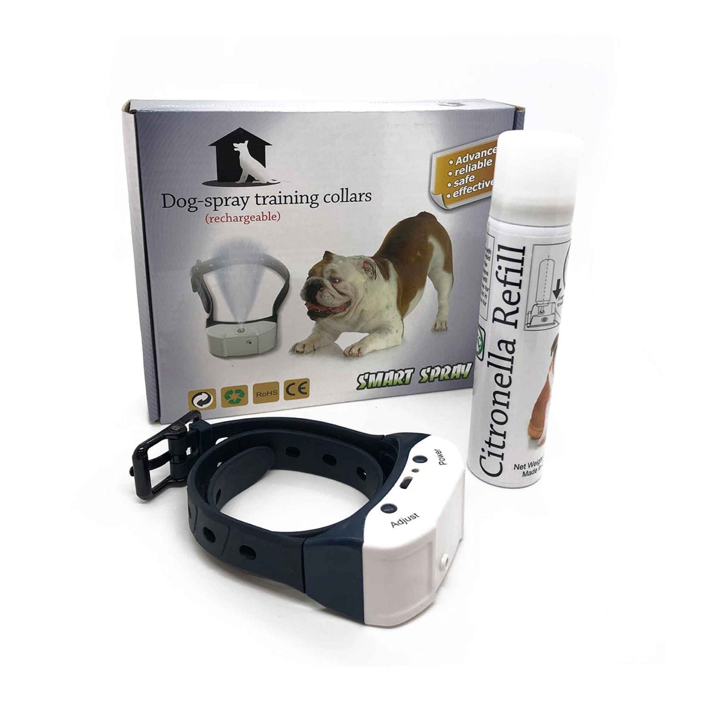 Dog Bark Collar - Citronella USB Rechargeable