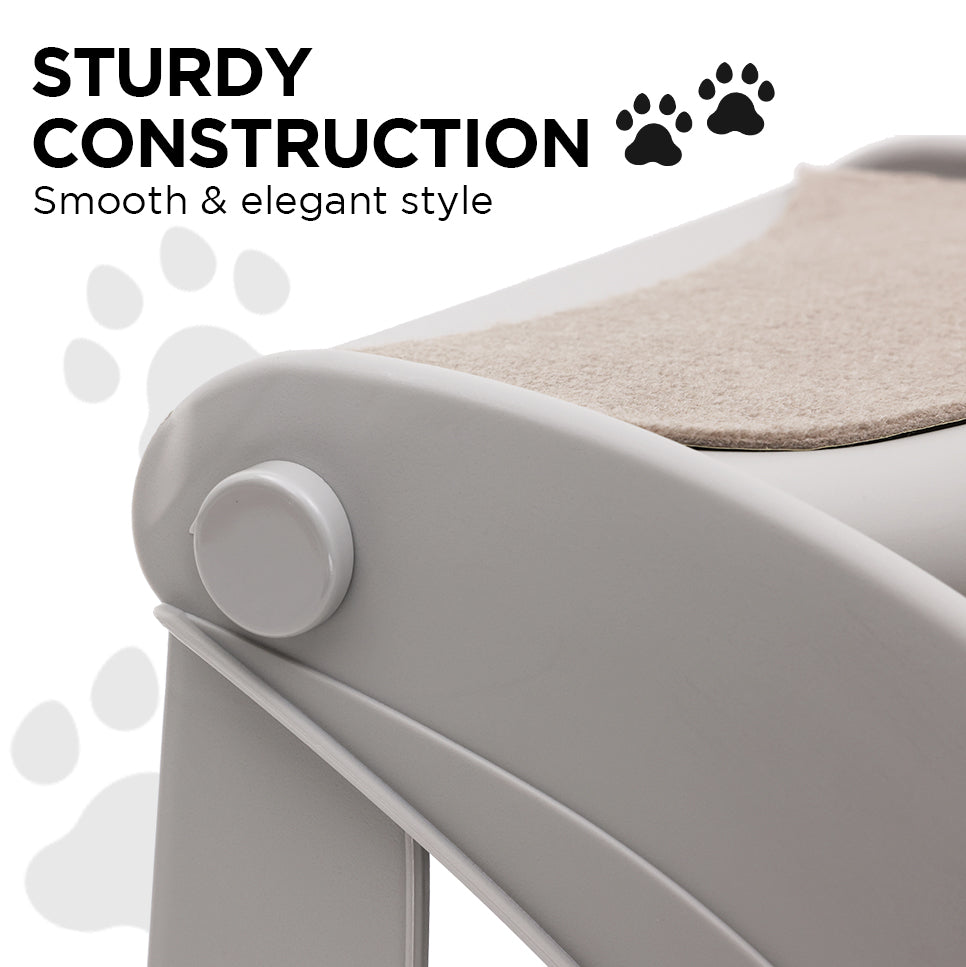 Furtastic Foldable Pet Stairs Ramp