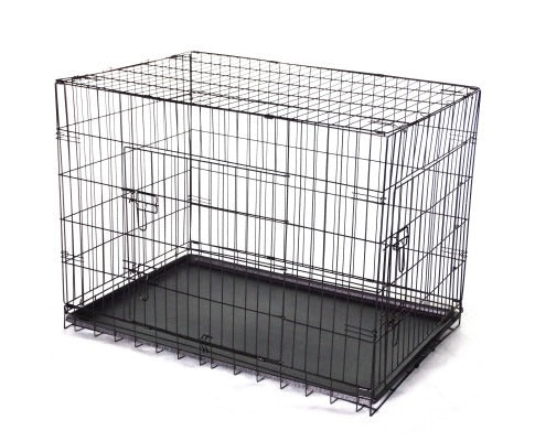 Collapsible Metal Pet Crate Cage Carrier