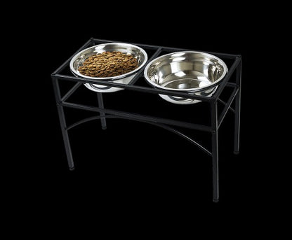 Dual Elevated Pet  Feeder