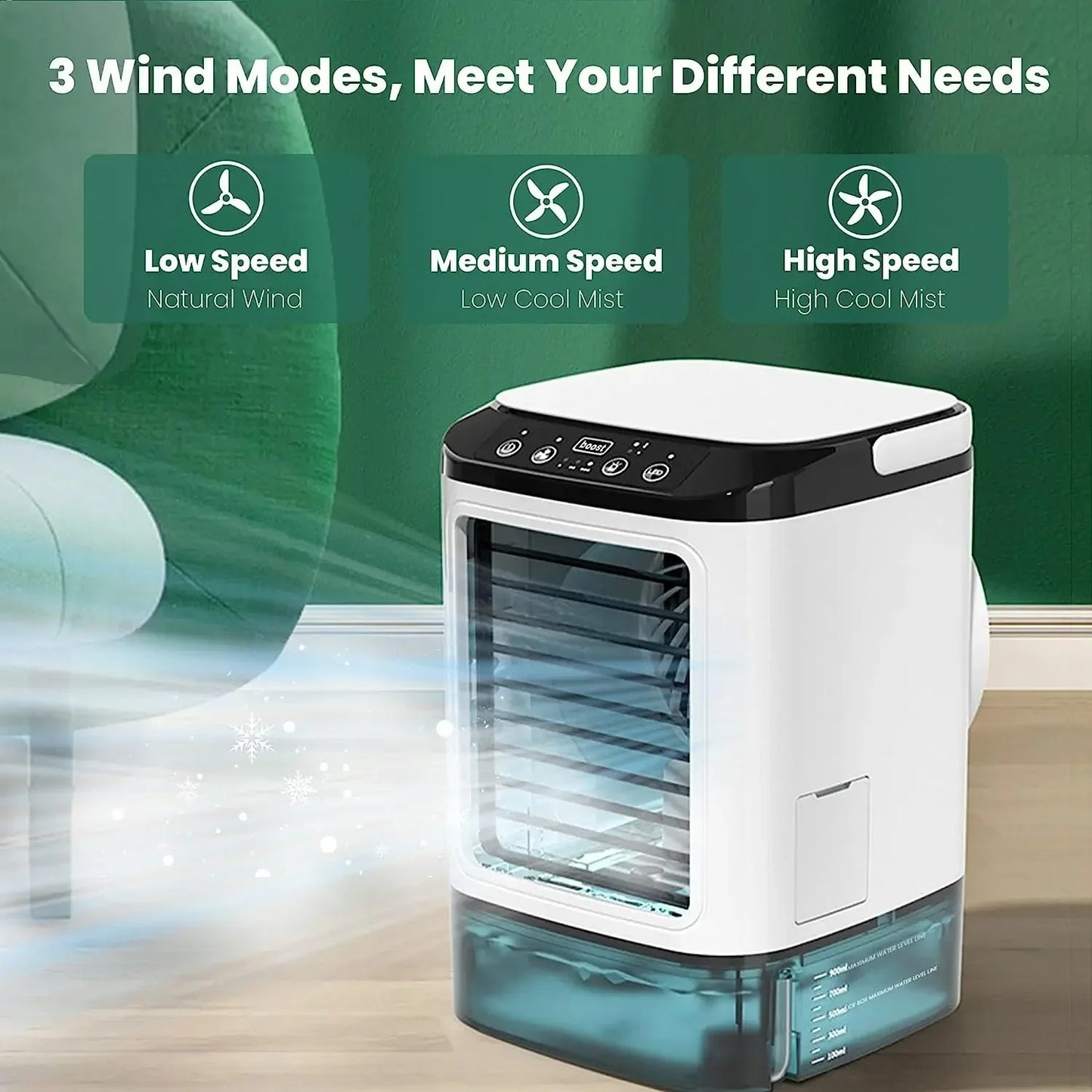 Portable Air Conditioner Ultrasonic Atomization